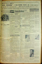 Página do jornal Unitário de março de 1954