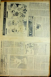 Página do jornal Unitário de março de 1954