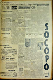 Página do jornal Unitário de março de 1954