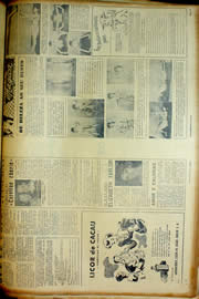 Página do jornal Unitário de março de 1954