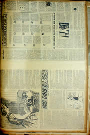 Página do jornal Unitário de março de 1954