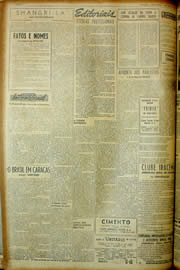 Página do jornal Unitário de abril de 1954