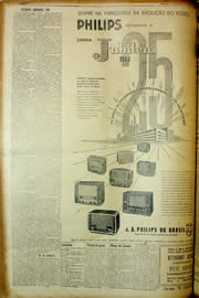Página do jornal Unitário de abril de 1954