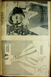 Página do jornal Unitário de abril de 1954