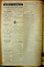 Página do jornal Unitário de abril de 1954