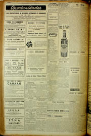 Página do jornal Unitário de abril de 1954