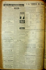 Página do jornal Unitário de abril de 1954