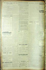 Página do jornal Unitário de maio de 1954