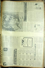 Página do jornal Unitário de maio de 1954