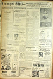 Página do jornal Unitário de maio de 1954