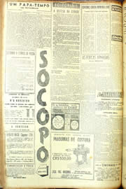 Página do jornal Unitário de maio de 1954