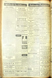 Página do jornal Unitário de junho de 1954