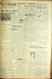 Página do jornal Unitário de junho de 1954