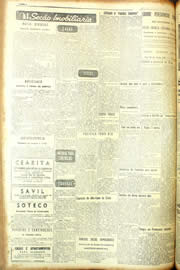 Página do jornal Unitário de junho de 1954