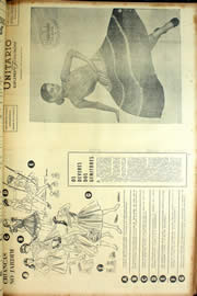 Página do jornal Unitário de junho de 1954