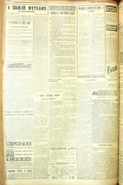 Página do jornal Unitário de junho de 1954