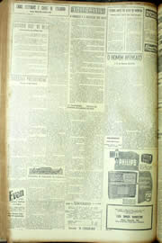 Página do jornal Unitário de junho de 1954