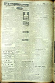 Página do jornal Unitário de junho de 1954