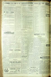 Página do jornal Unitário de junho de 1954