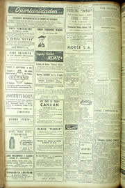 Página do jornal Unitário de junho de 1954