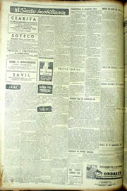 Página do jornal Unitário de junho de 1954