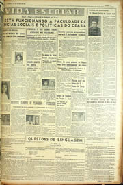 Página do jornal Unitário de junho de 1954