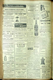 Página do jornal Unitário de junho de 1954