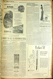 Página do jornal Unitário de junho de 1954