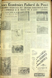 Página do jornal Unitário de junho de 1954