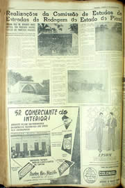 Página do jornal Unitário de junho de 1954
