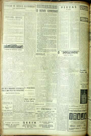 Página do jornal Unitário de julho de 1954
