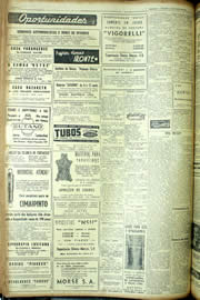 Página do jornal Unitário de julho de 1954