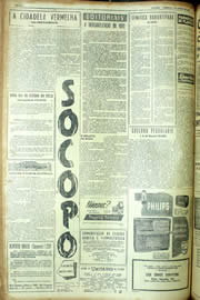 Página do jornal Unitário de julho de 1954