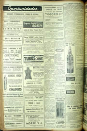Página do jornal Unitário de julho de 1954