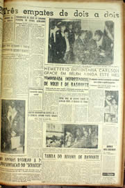 Página do jornal Unitário de julho de 1954