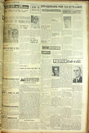 Página do jornal Unitário de julho de 1954