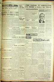 Página do jornal Unitário de julho de 1954