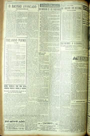 Página do jornal Unitário de julho de 1954