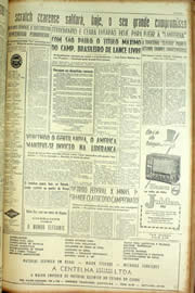 Página do jornal Unitário de julho de 1954