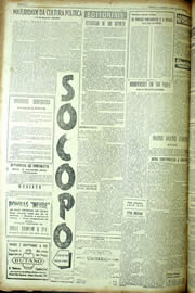 Página do jornal Unitário de agosto de 1954