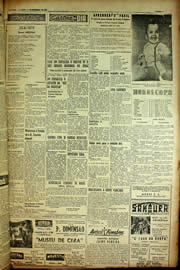 Página do jornal Unitário de setembro de 1954