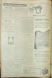 Página do jornal Unitário de setembro de 1954