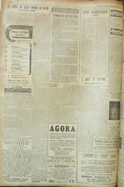 Página do jornal Unitário de setembro de 1954