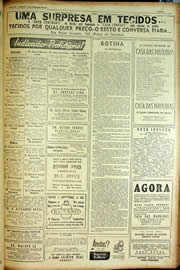 Página do jornal Unitário de setembro de 1954