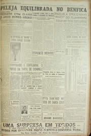 Página do jornal Unitário de setembro de 1954