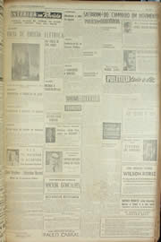 Página do jornal Unitário de setembro de 1954