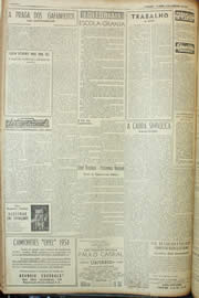 Página do jornal Unitário de setembro de 1954
