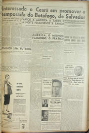 Página do jornal Unitário de setembro de 1954