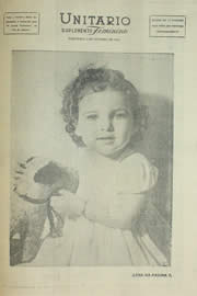 Página do jornal Unitário de outubro de 1954