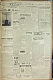 Página do jornal Unitário de outubro de 1954